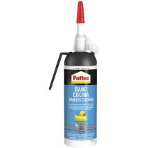 Pattex - silicona baño y cocina es facil 100 ml transparente - 2646331