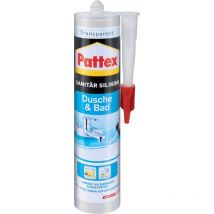 Pattex Silicono sanitario 300 ml, transparente (por 12)