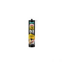 Pattex Ni Clou Ni Vis Extra Fort & Rapide, Colle De Fixation Surpuissante, Colle Rapide Qui Permet Une Prise Instantanée, Colle Blanche, Cartouche 380