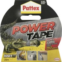 Pattex PT2DS Gewebeklebeband Pattex Power Tape Silber (L x B) 25 m x 50 mm 1 St.