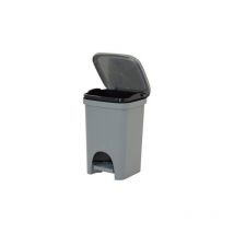 Pattumiera a pedale colors grigio 6 litri