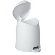 Pattumiera da bagno 3 l bianca tatay Milano tatay