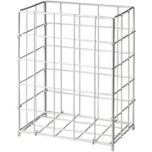 Pattumiera H630xL410xP255 mm circa metallo 60l Elos