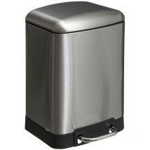 Cestino a pedale 6l ariane in acciaio inox - 5 Five