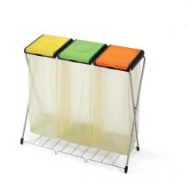 Pattumiera multipla abs gimi nature plus trio raccolta differenziata a 3 posti g