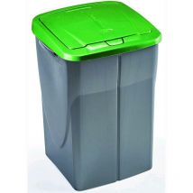 PATTUMIERA per RACCOLTA DIFFERENZIATA Colore VERDE 45 Litri ECOBIN 37x36x51 cm 45 Litri Colore Verde