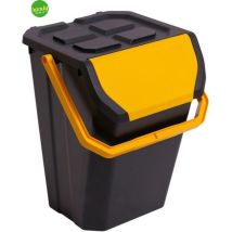 Pattumiera Frida 37L – Plastmeccanica – 37 x 38 x 47 cm – Giallo