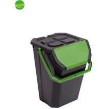Pattumiera Frida 37L Verde – 38 x 38 x 46 cm – Plastmeccania