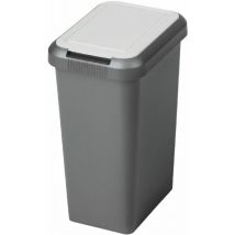 Pattumiera per raccolta differenziata 'touch & lift' 10 lt. cm 17,8 x 23,8 x 34,4