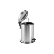 Pattumiere in acciaio inox a pedale 3lt