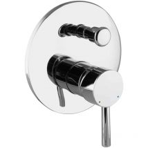 Paulgurkes - Design Unterputz Duscharmatur Wannenarmatur mit Umsteller rund
