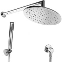 Duschsystem Unterputz ohne Armatur Stabbrause Regendusche Schlauch - Paulgurkes