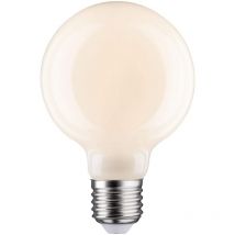 Paulmann 28623 Lampadina led filamento G80 6 Watt lampadina classica dimmerabile opale 2700 k bianco caldo E27