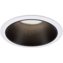 Paulmann 93401 Cole Coin Lampada da incasso led (monocolore) 6 w Bianco, Nero