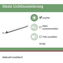 Paulmann Plug & Shine 93922 Sistema d'illuminazione Plug&Shine Lampada led led (monocolore) 8 w Bianco caldo Antracite