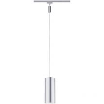 Paulmann - Luminaire sur rail haute tension Barrel URail led intégrée 6 w led chrome (mat)