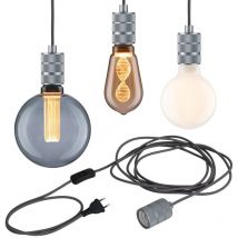 Paulmann Neordic Pendelleuchte Tilla 4,8 Cm Mit Stecker E27 20 W Dimmbar Pendelleuchte