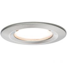 Paulmann - Nova Spot encastrable pour salle de bains led led 6 w IP44 fer (brossé)