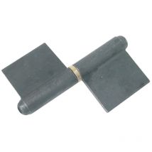 Faure Et Fils - Paumelle de grille nœud rond lame au centre 100mm GPS10BLCT