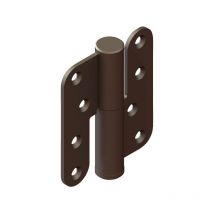 Paumelle Bouts Ronds - 100 x 87 Mm - Gauche