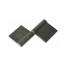 Paumelle De Grille Profilee 80 Bague Laiton - Lames Au Centre - Grenai Llee