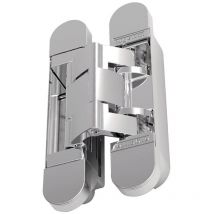 Argenta - Paumelle invisible zamak Neo m 6 80/100 kgs chromé mat