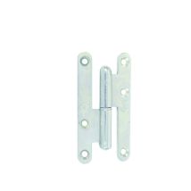 Paumelle gauche bois LOUTRE SEDAN 160x80 mm bouts ronds zingué - JARDINIER MASSARD - J530930