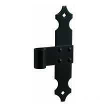 Penture intermédiaire - Volet : Simple - Teinte : Noir satiné Torbel