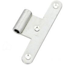 Mermier - Paumelle universelle femelle réversible 110mm avec bouchon - bourg - M-081131