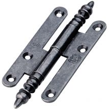 Paumelle à vase rustique 140X55 ghe acier poli Bros 3ARG1451