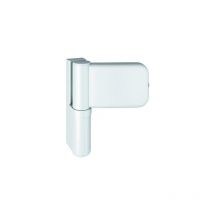 Simonswerk - Paumelle Standard Pour Menuiserie Bois Siku 3d Bout Rond - Hauteur Totale : 105 Mm - Largeur Totale : 112 Mm - Sens : Réversible