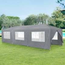 Casa.pro - Pavillon Wedau 900x300x255 Cm Dunkelgrau
