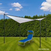 Pavillon Gartenpavillon Butterfly 3,5 x 3,5 m Gartenzelt Terrassen Überdachung