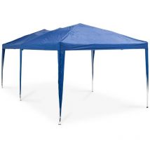 Uniprodo - Pavillon pliable avec toit 2,95 x 5,85 m - Bâche imperméable Abri tonnelle