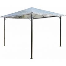 Quick-star - Pavillon Schutzhaube 3x3m Nizza Wasserdicht Transparent
