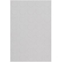 Pavimento copripavimento pvc rivestimento bullonato bollato grigio chiaro h100 lunghezza rotolo: 30 metri