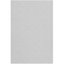 Pavimento copripavimento pvc rivestimento bullonato bollato grigio chiaro h100 lunghezza rotolo: 10 metri