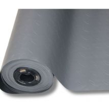 Comercial Candela - Pavimento pvc 100% Gomma Pavimento Protettivo Grigio Striato Spessore 1MM 140X100CM
