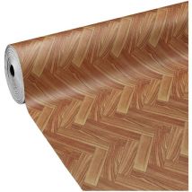 Emmevi Mv S.p.a. - Pavimento Pvc Rivestimento Rotolo Vinile 31 Misure Legno Palchetto Spina Pesce Dis e - 100x900 cm