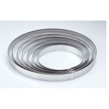 Fascia Inox Cerchio Cm.24 H.2 X2402