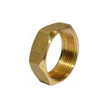 PAW - berwurfmutter aus Messing g 1 1/2' passend zu Pumpenkugelhähnen 1' dn 25 2155