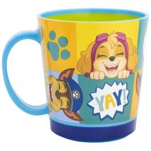 Paw Patrol Kippsicher Trinkbecher pp 410 ml – Drop Safe Plastikbecher mit Smartgrip-System