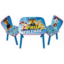 Paw Patrol Set Tavolino e 2 Sedie Blu - Blu
