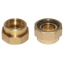 Satz Reduzierstücke DN 32 auf DN 25 24mm – Gewinderinge 2'' Außengewinde auf 1 1/2'' Innengewinde – Dichtungen enthalten