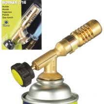 Meva - PB-Kartuschen-Gasbrenner mit 7/16''-Ventil worker 1,8kW