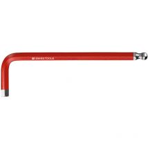 Pb Swiss Tools - Sechskant-Winkelschraubendreher, mit Kugelkopf, pulverbeschichtet, 6 mm