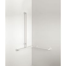 Duschhandlauf 760mm mit Brausehalterstange Links - PBA