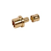 PBTUB – Raccordo adattatore slip-on in rame per tubi Ø16 mm – Fixation raccord