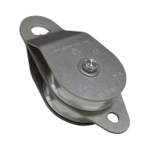 Portable Winch - PCA-1273 Poulie double ouvrante inox 100 mm de diamètre