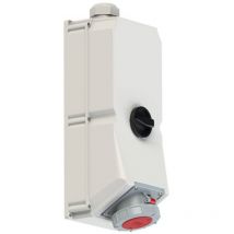 9755100 Presa da parete cee 125 a 5 poli 400 v 1 pz. - PCE